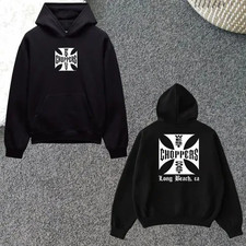 WEST COAST CHOPPERS Graphic Design Hoodie Sweatshirt 2-sided S-5XL