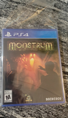 Monstrum (Sony Playstation 4, 2020) PS4 Factory Sealed Horror- Soedesco