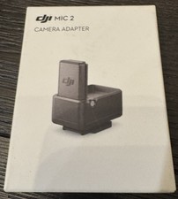 New DJI Mic 2 Camera Adapter Black Sony Cameras