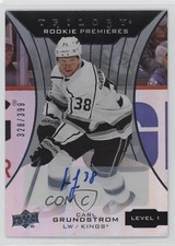 2019 Trilogy Rookie Premieres Level 1 Silver Foil /399 Carl Grundstrom Auto gy9