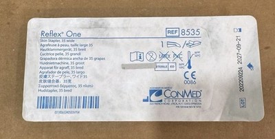 Conmed Reflex One Skin Stapler, 35 Wide 8535 *Lot Of 25*