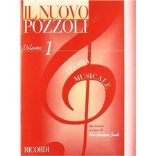 Il Nuovo Pozzoli 1 volume Teoria Musicale edizioni Ricordi