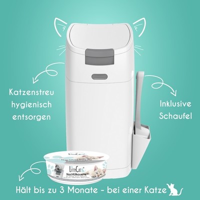 LittyCat - Katzenstreu Entsorgungseimer - geruchsdichtes System | eBay.de