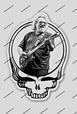 Grateful Dead - Jerry Garcia SYF 6"x4.18" Vinyl Lot Sticker, JGB, SYF
