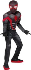 Spirit Halloween - Spider-Man - Miles Morales - Child Costume Large Size 12 - 14