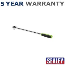 Image of Sealey Siegen Extra-Long Ratchet Wrench with Flip Reverse 1/4"Sq Drive S01256