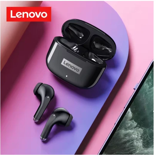 Lenovo LP40 Pro Bluetooth 5.1 Earphones True Wireless Earbuds - Choice of Colour - Image 2 of 4