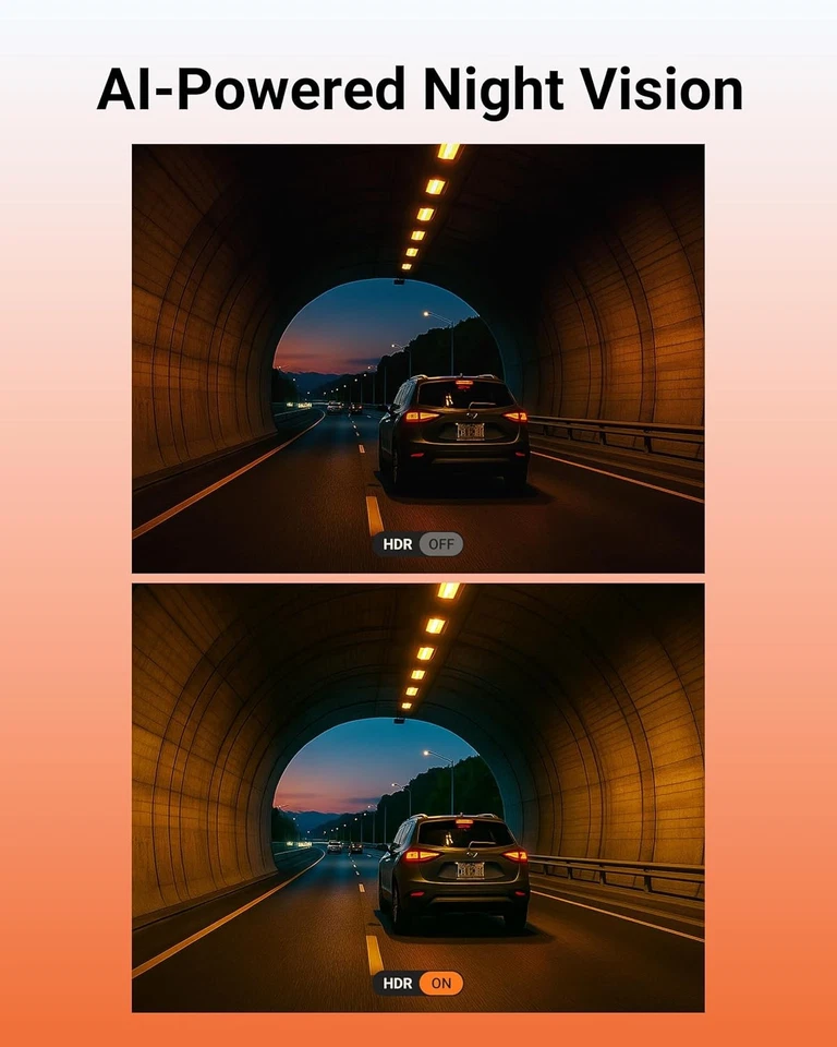 Cámara de tablero de visión nocturna BlackVue SAFY9 2 CANALES 4K AI 1080P GPS WiFi súper condensador Foto 3 de 4