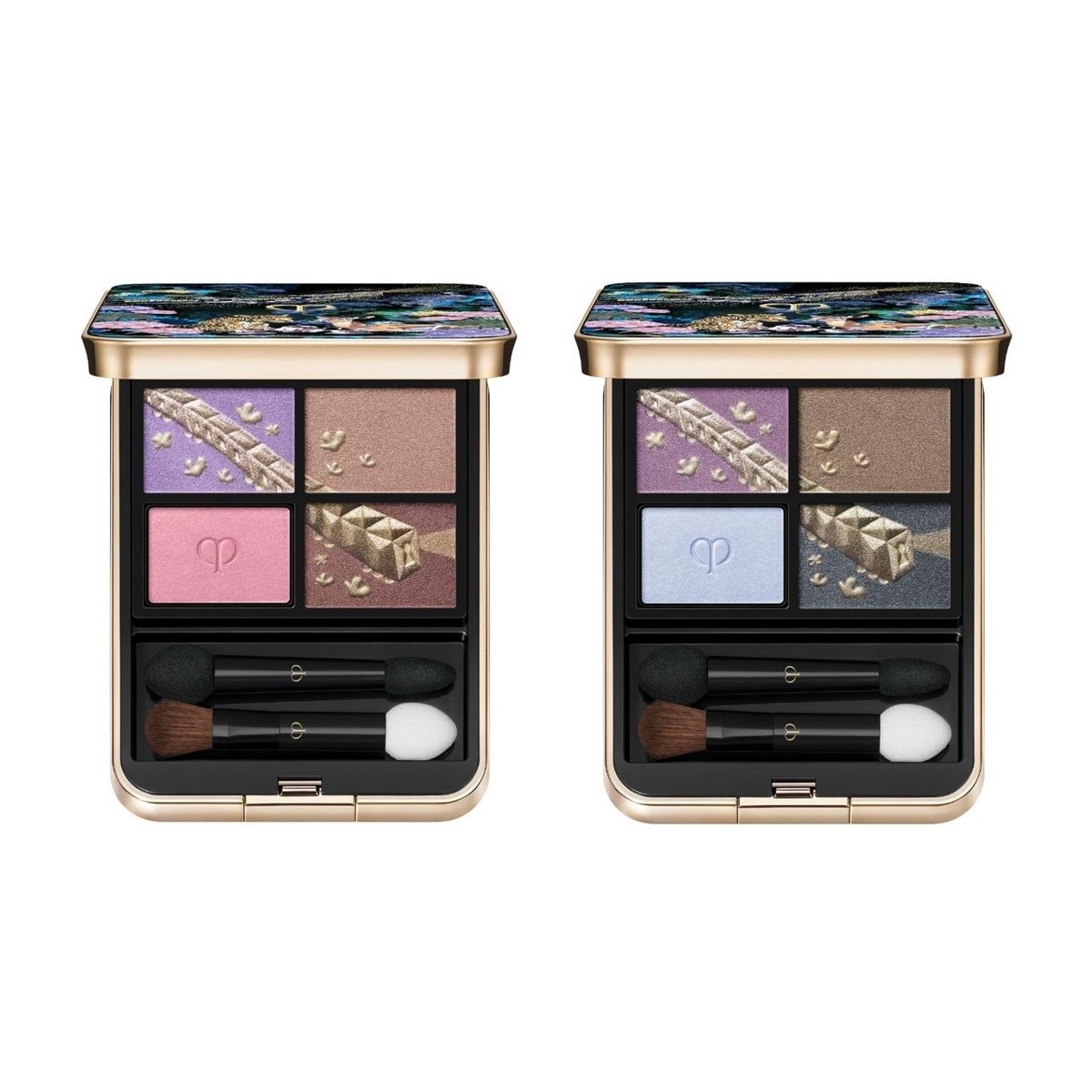 Cle de Peau Holiday 2025 Eye Color Quad 504/505 Pastel Tea Jeweled