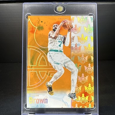 🔥✅  /75 Jaylen Brown 2024-25 Panini Court Kings - #43 Amber