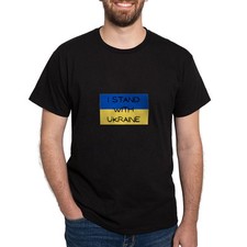 CafePress I Stand With Ukraine T Shirt 100 Cotton T-Shirt 904892935