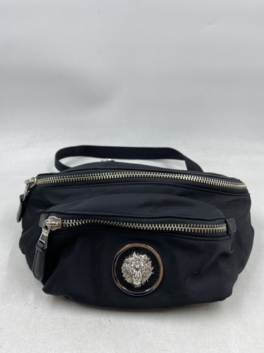 Marsupio Versus Versace nero nylon argento cintura marsupio
