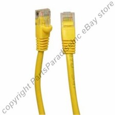 Lot10pk/pcs 7ft 100 Pure COPPER notCCA, RJ45 Cat5e Ethernet Cable/Cord YELLOW