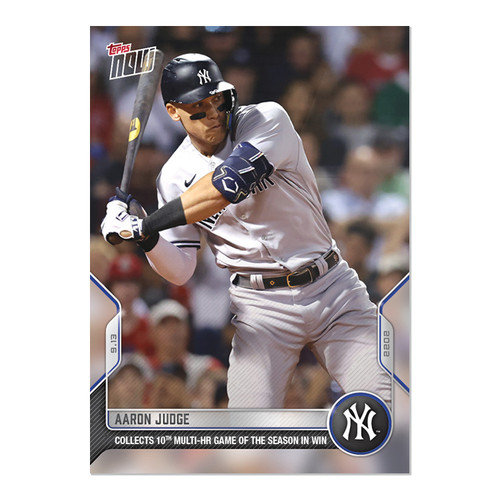 2022 Topps Now 895 Aaron Judge