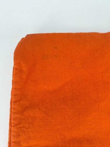 Vintage 1970's Miami Dolphins Orange Corduroy Drawstring Bag 16"x12" NFL - Picture 5 of 9