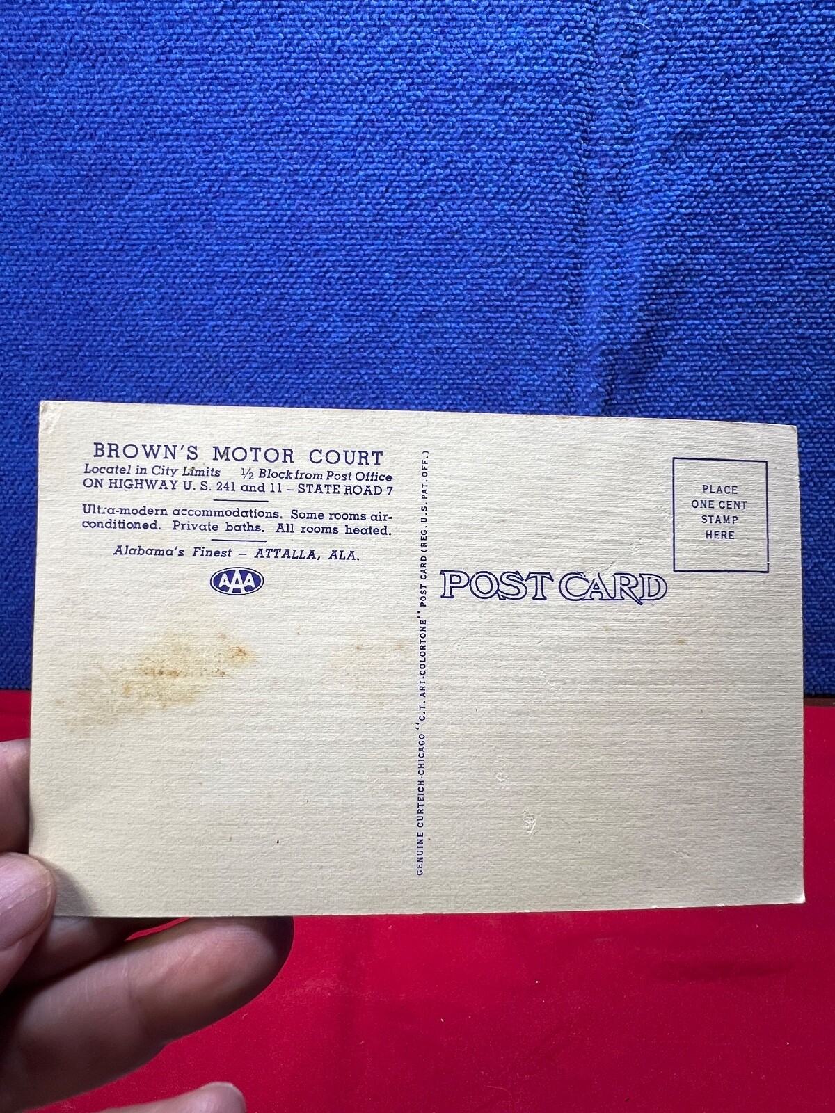 VINTAGE LOT OF OLD POSTCARDS. BB117 **Las Vegas Motels Florida