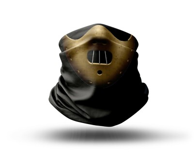 Waschbarer Stoff Gesichtsbezug Hals Gasse einzigartiger Druck Hannibal Design EU Made