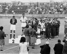 Field Hockey Olympics View Of The Medal Winning Teams From Left S- 1964 Photo