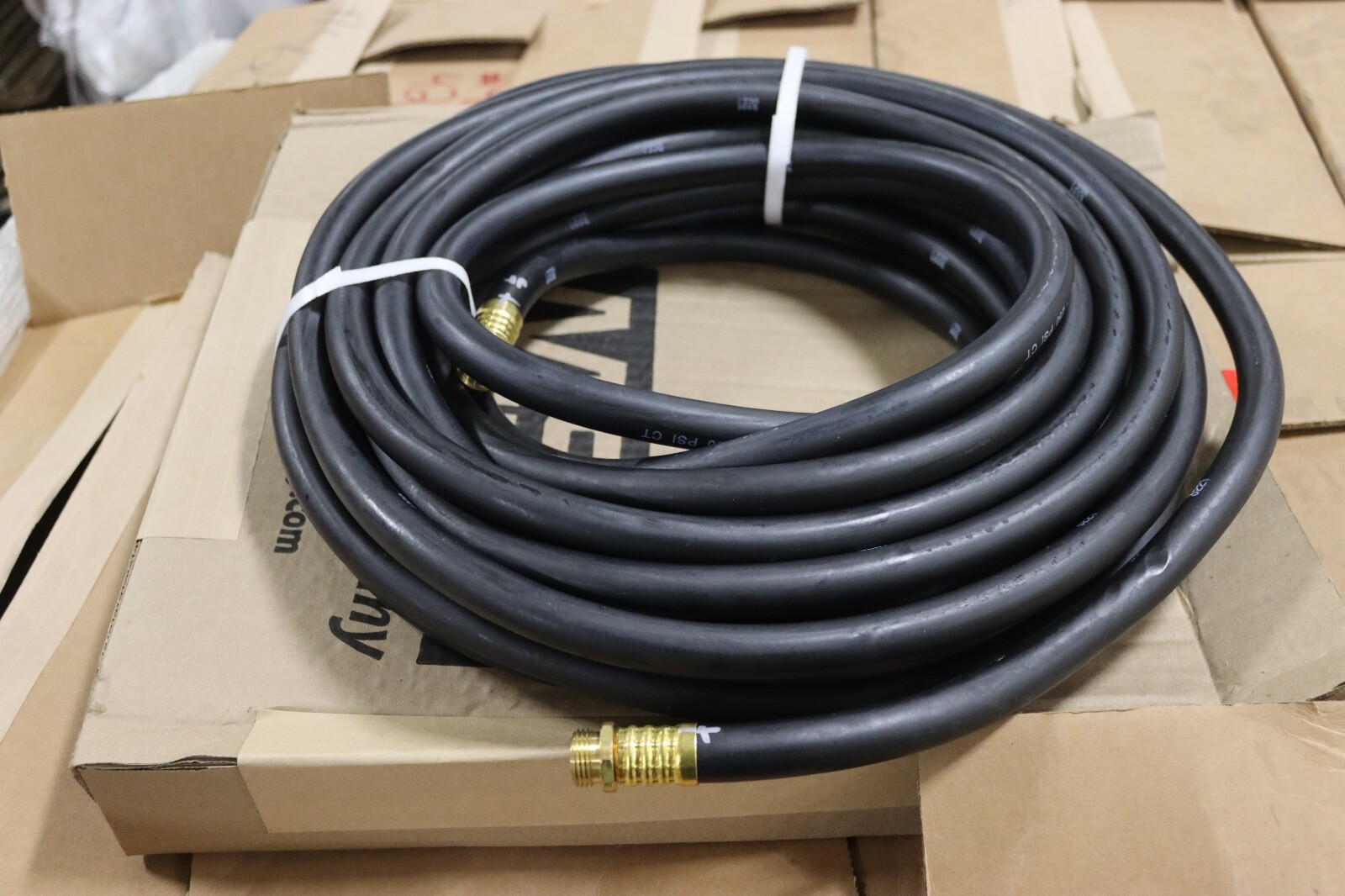 NEW MSA Neoprene Air Supply Hose 50 FT 3/8 For Constant Flow Airline 455022