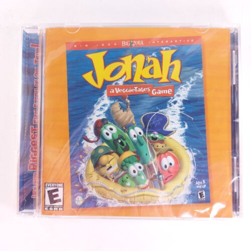 Jonah: A VeggieTales Game (PC) New, Factory Sealed - Picture 1 of 6