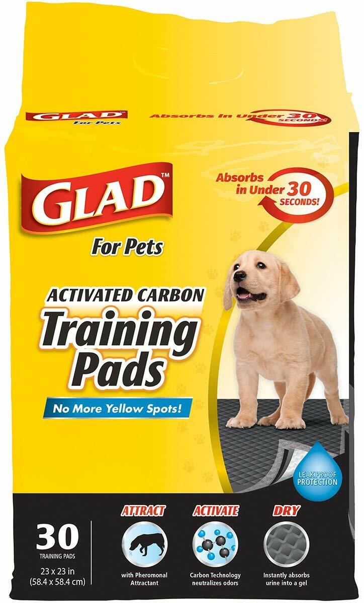 Black Charcoal Puppy Pads Potty Training ABSORB NEUTRALIZE Urine Instantly Pet