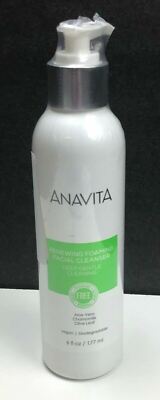 Anavita / Renewing Foaming Facial Cleanser / Aloe Vera / Chamomile / Olive Leaf