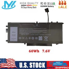 New 60Wh K5XWW Battery for Dell Latitude 5285 5289 7389 7390 2-in-1 725KY N18GG