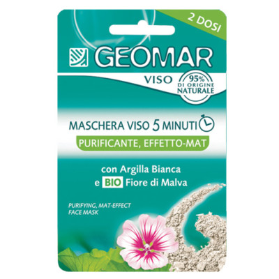 Geomar Gesichtsreinigungsmasch - Effekt-Matt 2x7,5ml