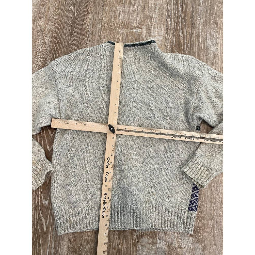 Woolrich Wool Blend Patchwork Button Front Cardig… - image 6