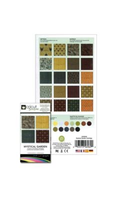 Cricut Cartridge Imagine Hintergrund Muster Mystical Garden