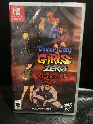 River City Girls Zero Limited Run Games #139 Nintendo Switch LRG New Sealed