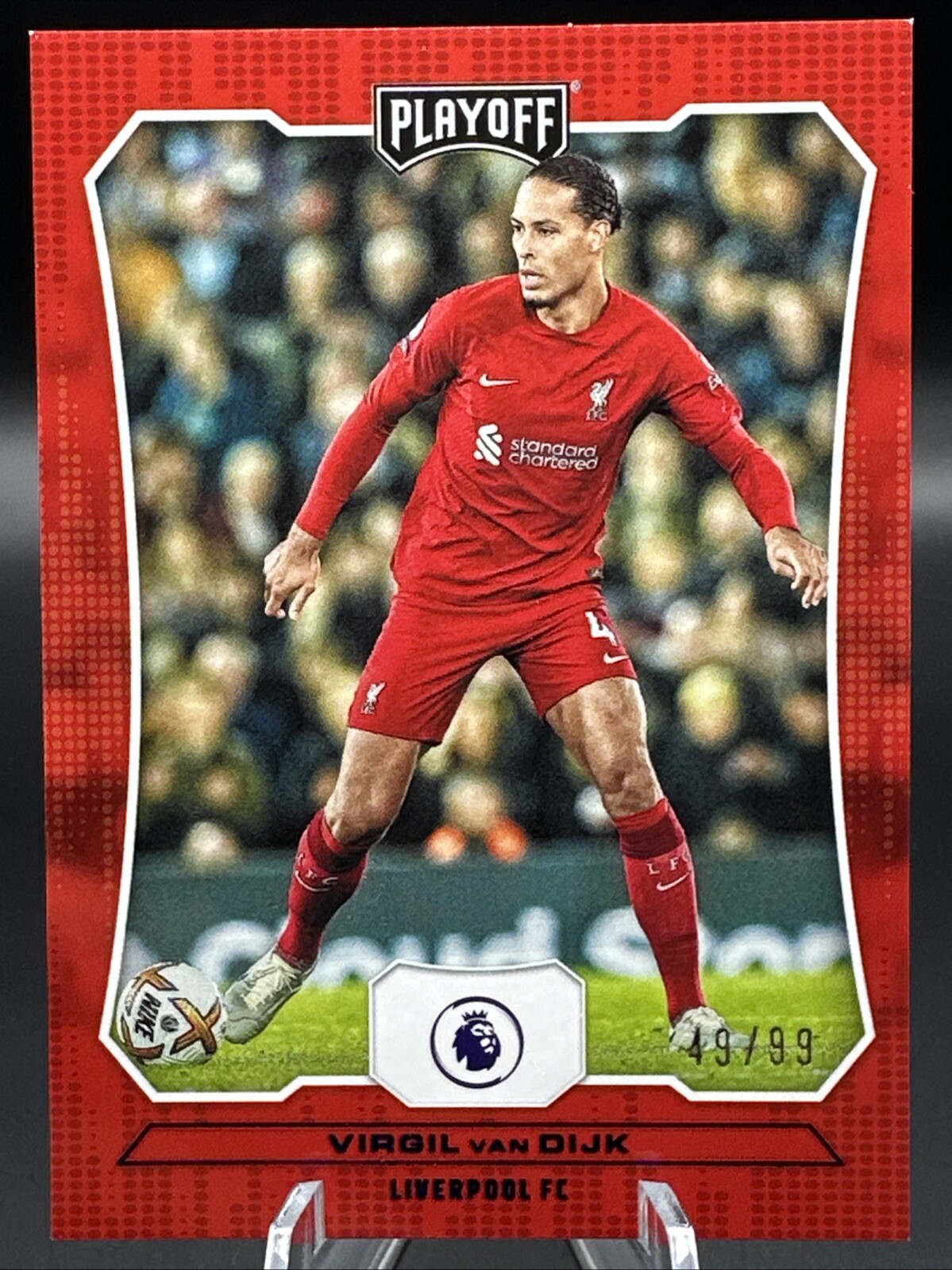 2022-23 panini chronicles Playoff Red 49/99 Virgil Van Dijk #69 Liverpool FC