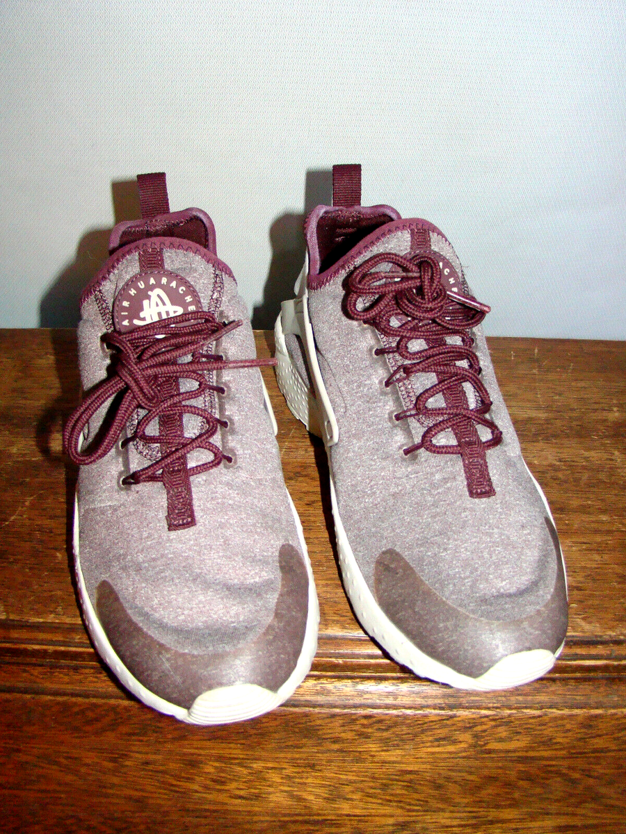 Nike Air Huarache Run Ultra SE Night Maroon 859516-600, Women's Size US