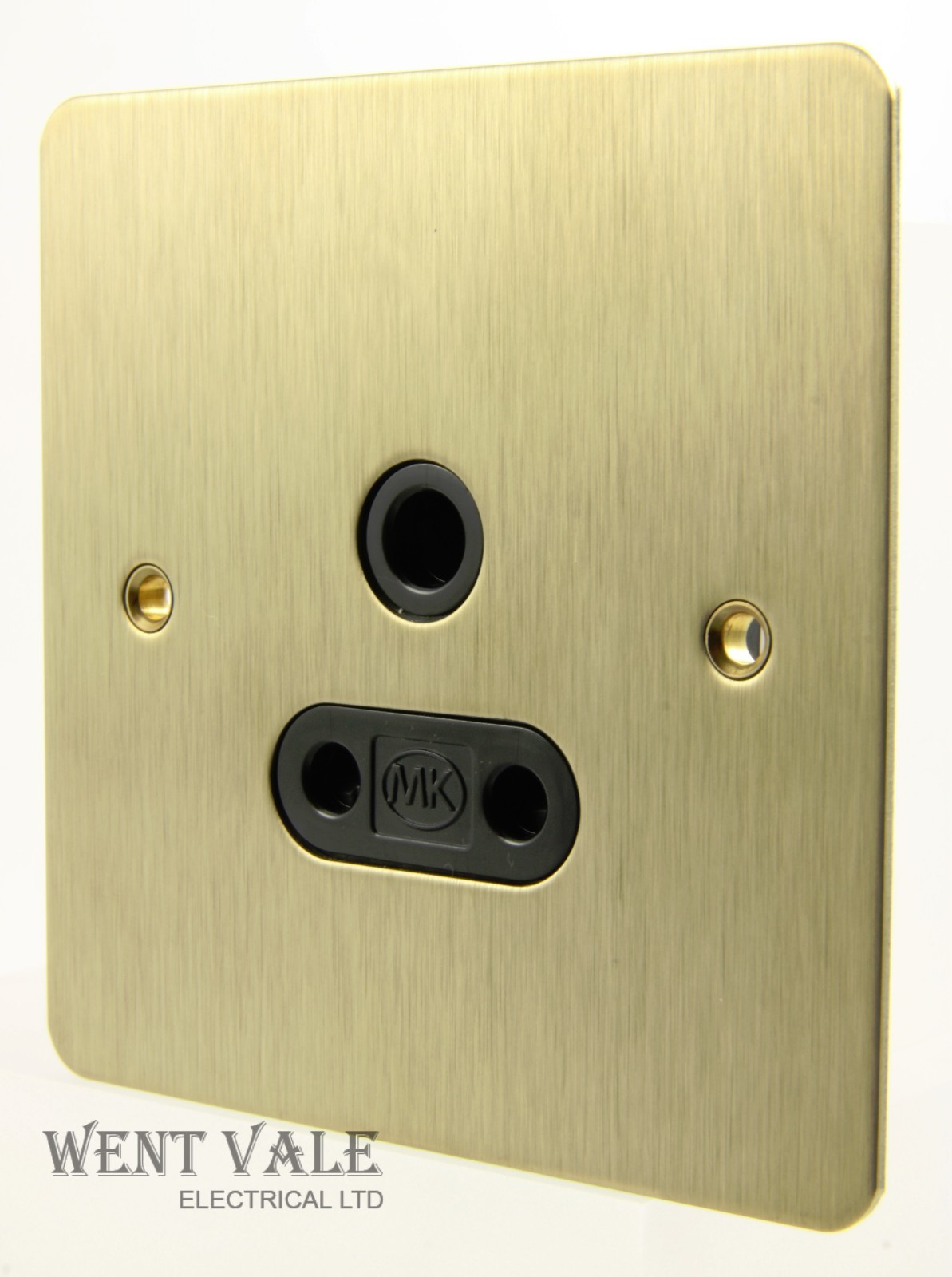 MK Edge - K14381 BBR B - 5a Round Pin Unswitched Single Socket New