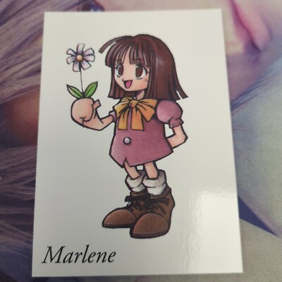 Final Fantasy VII Anniversary Art Museum Vol.2 Marlene 2-086 | eBay