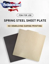 Textured PEI Spring Steel Build Plate, Dual Sided, Flexible Magnet CR_10 Ender