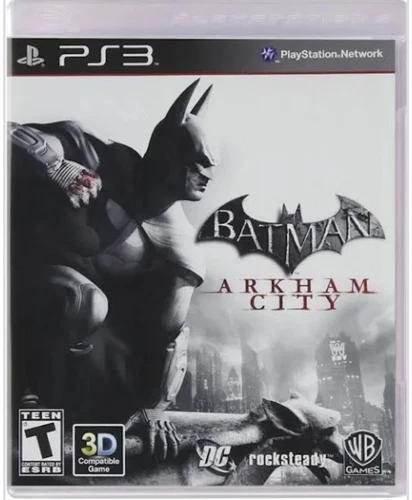 BAT MAN Batman Arkham City Sony Playstation 3 PS3 Not In Original Case