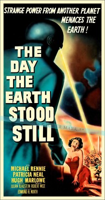 The Day The Earth Stood Still 1951 Sci Fi Movie Vintage Poster Print ...