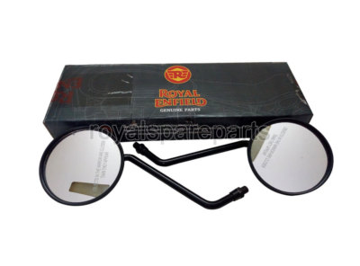 Genuine Royal Enfield Bullet 350 500 Side Rear View Mirror Glass