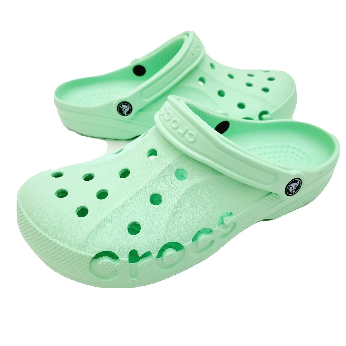 Crocs Adult Baya Mint Green Clogs Size Womens 11 Mens 9 10126 3TI