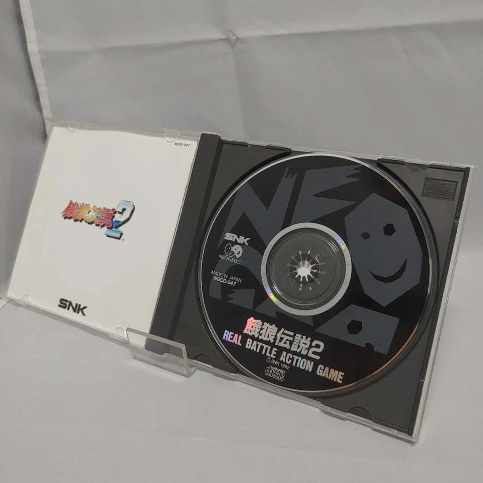 Garou Densetsu 2 (Fatal Fury 2) Neo Geo CD Authentic NeoGeo NGCD US Seller JP - Image 3 of 3