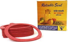Rubber & Plastics Rubber Rings for Wide Mouth Canning Jar, 12-Pk.