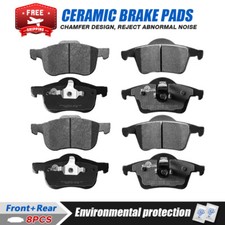 Front & Rear Ceramic Brake Pads for Volvo S60 S80 V70 XC70