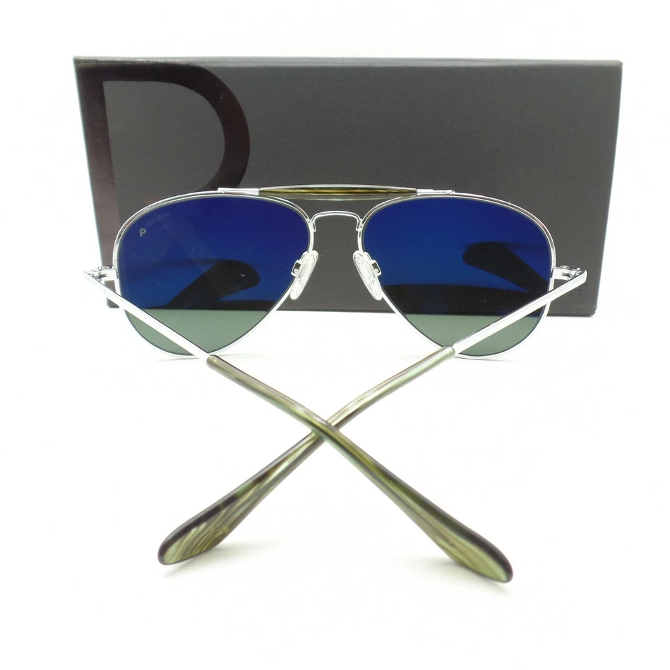 Randolph Sportsman Cromo Brillante Skyforce AGX Polarizado 57mm Calavera EE. UU. Nuevo SP004 Foto 4 de 4