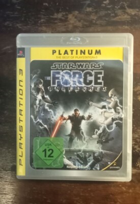 PlayStation 3 PS3 Star Wars The Force Unleashed Platinum
