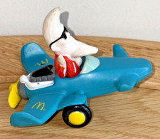 McDonald's Happy Meal Toy Mac Tonight Moon Man Blue Plane Airplane Vintage 1988