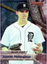 1994 Bowman's Best #B6 Justin Thompson Detroit Tigers