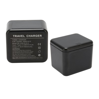 Battery Quick Charger Triple Charge Battery Charger With LCD Display Screen Set