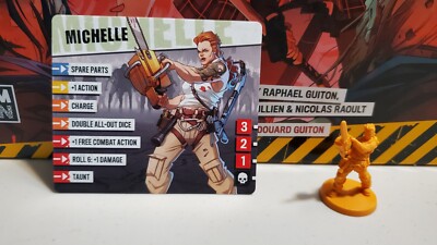 Zombicide 2nd Edition Fort Hendrix Survivor Michelle