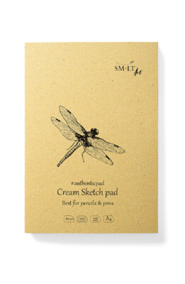Authentic Cream SMLT Art Zeichenblock - A4 EP-100/C (93SMLT)